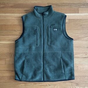 Mountain Hardware Dark Green Fleece Vest